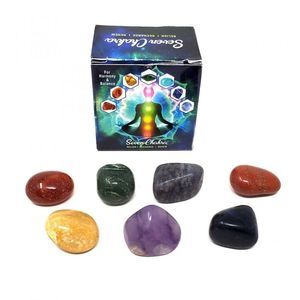 Seven Chakra Polished Tumbled Stones